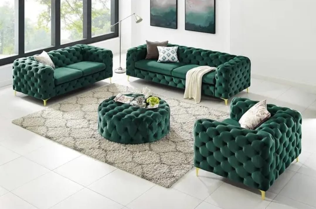 Chesterfield Royal Velvet 3&2&1