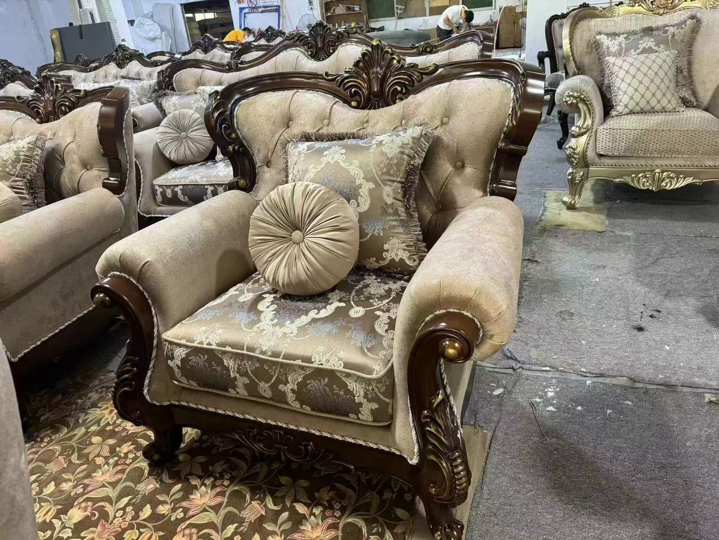 Florence Classical Sofa 3&2&1