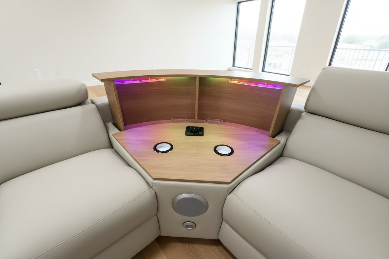 Bordeux Electric Recliner & Modular Corner