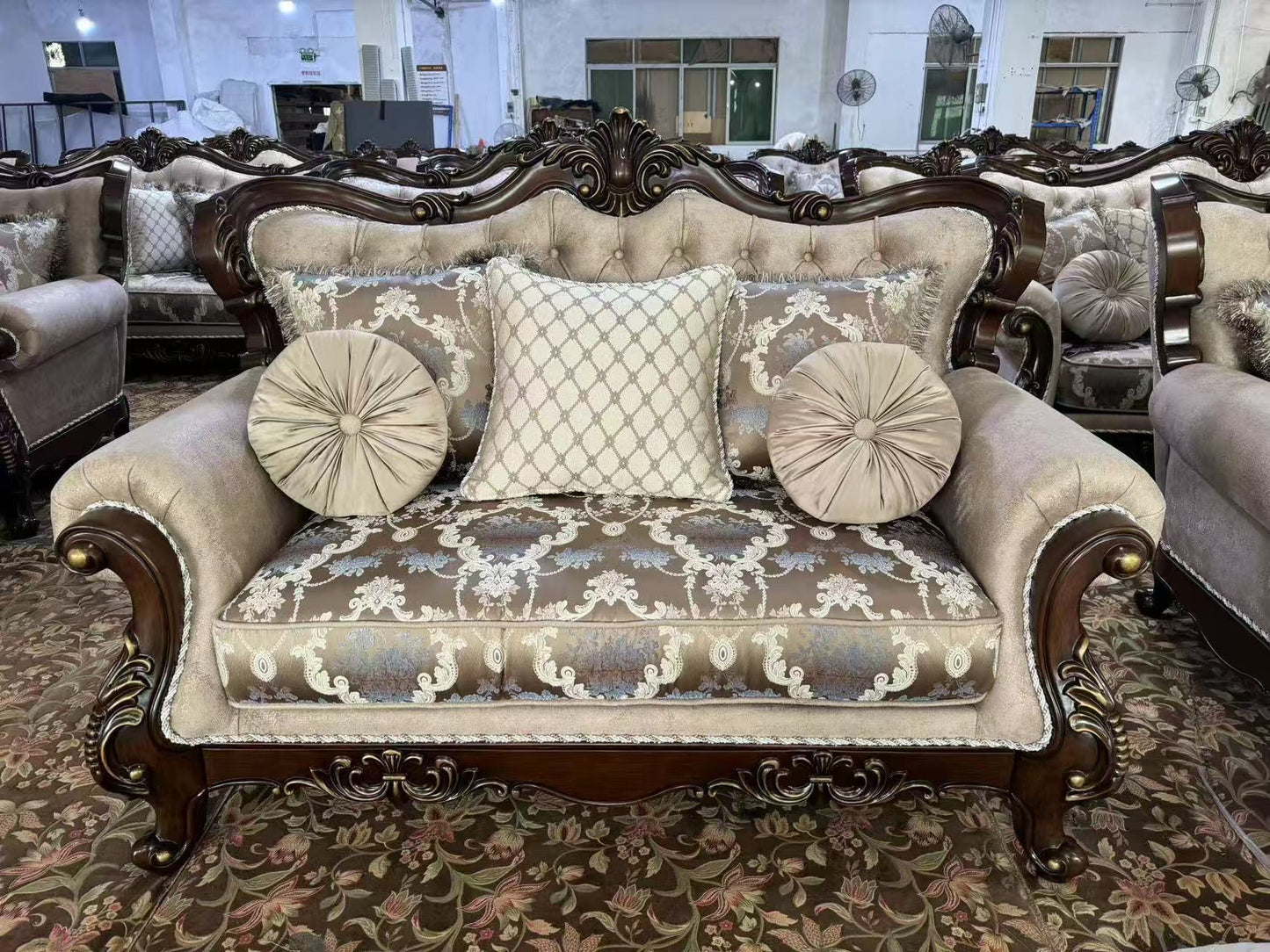 Florence Classical Sofa 3&2&1