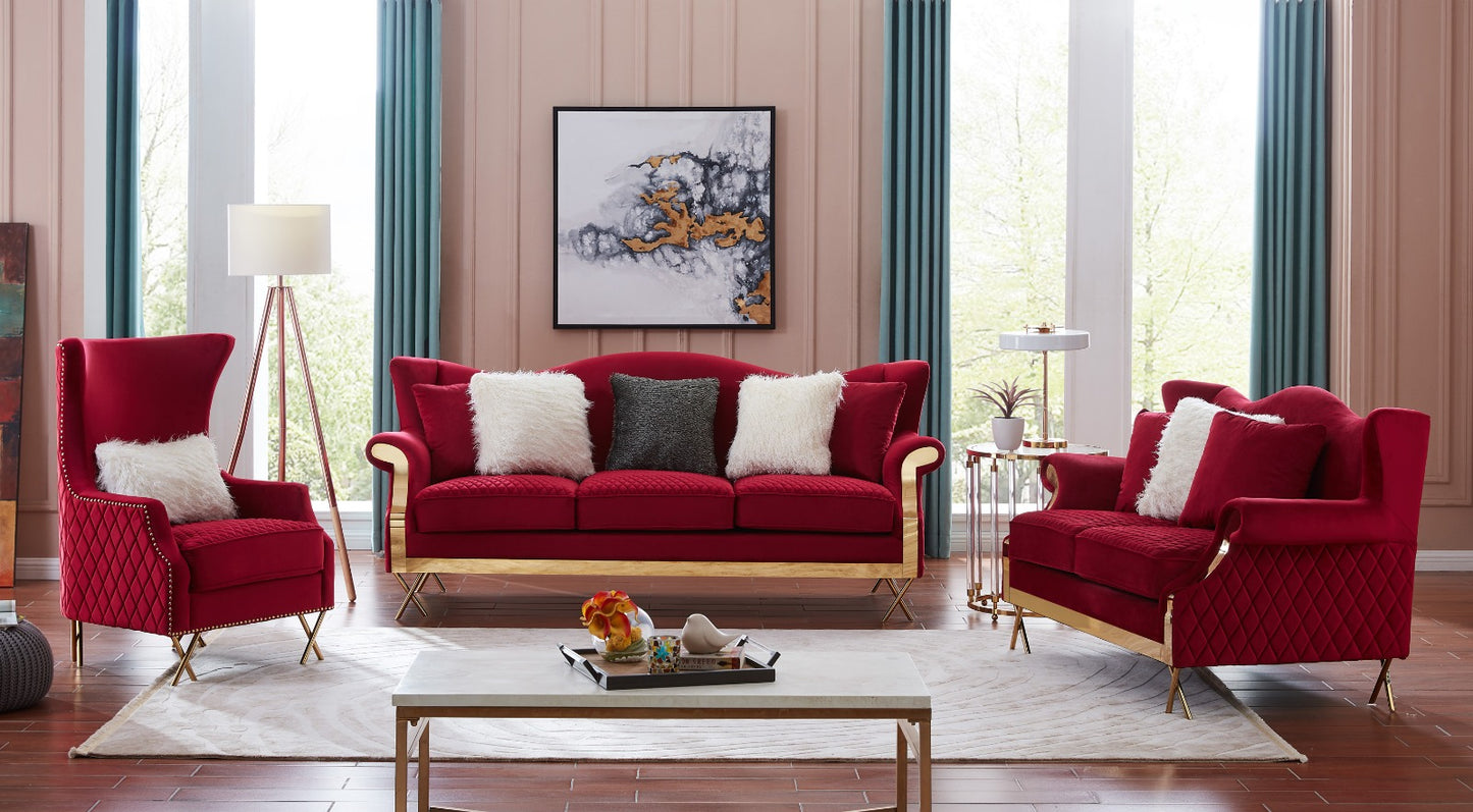 Claudia 3&2&1 Sofa Set