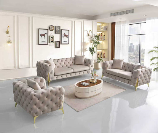 Chesterfield Royal Velvet 3&2&1