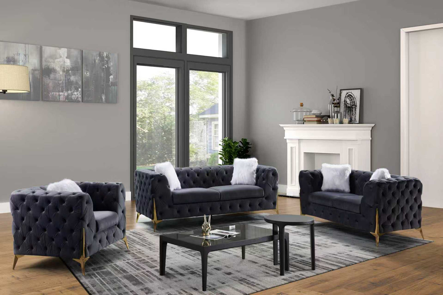 Chesterfield Royal Velvet 3&2&1