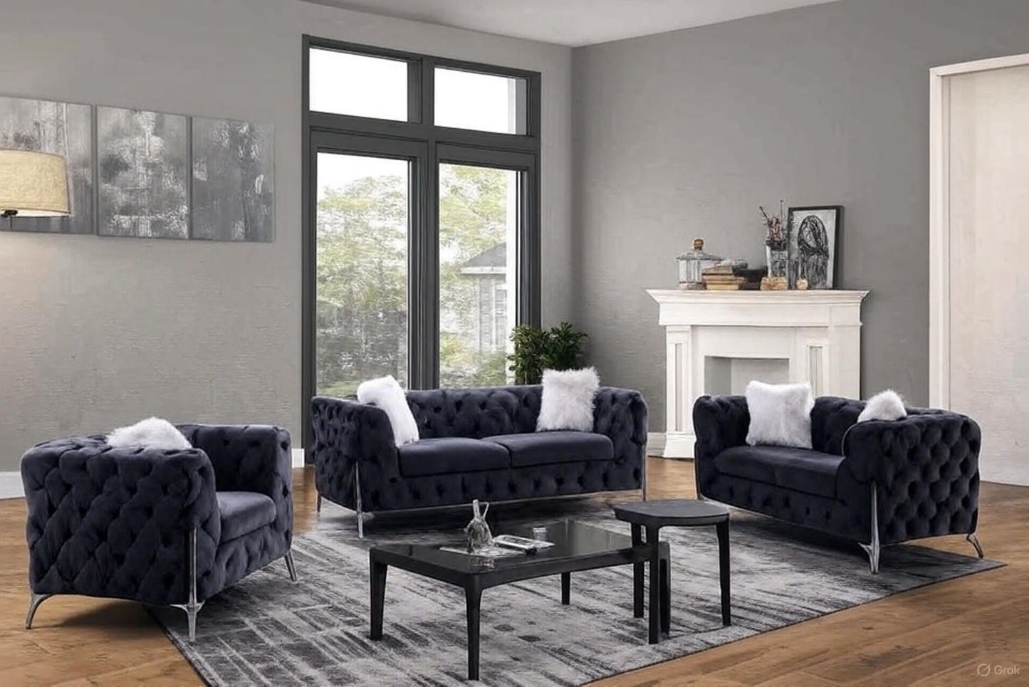 Chesterfield Royal Velvet 3&2&1