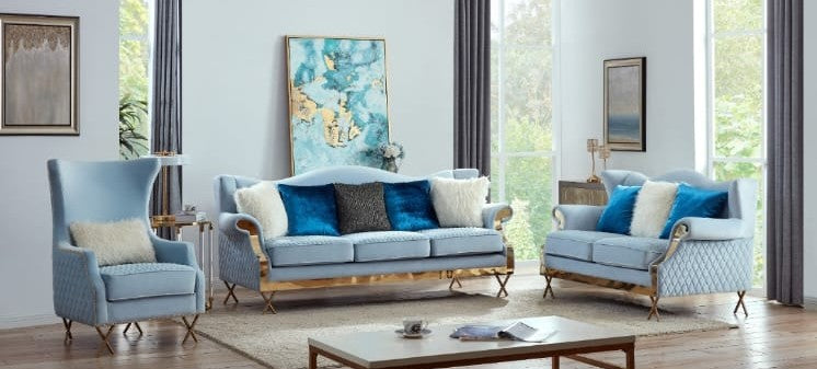 Claudia 3&2&1 Sofa Set