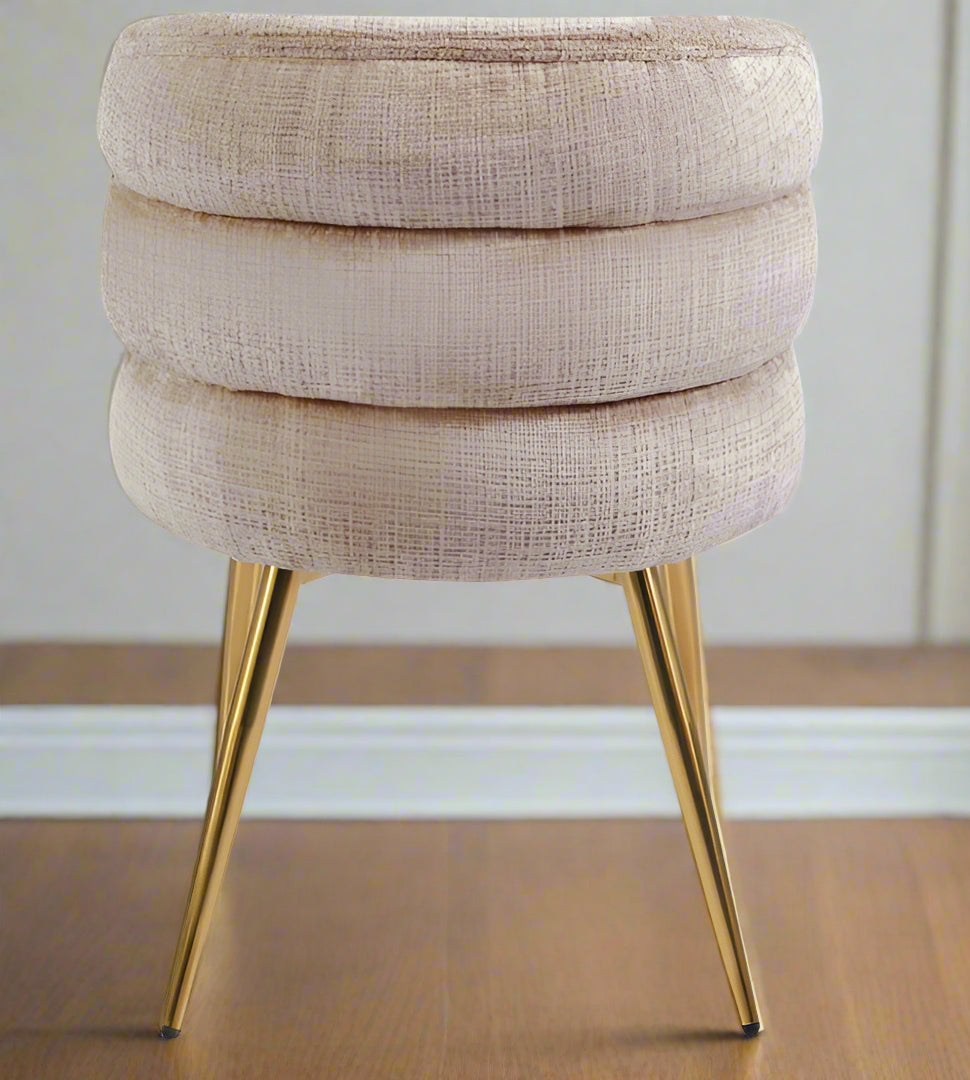 Plush Cafe Dining Chair