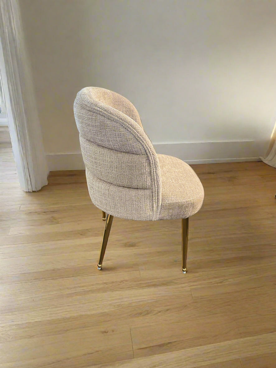 Plush Cafe Dining Chair