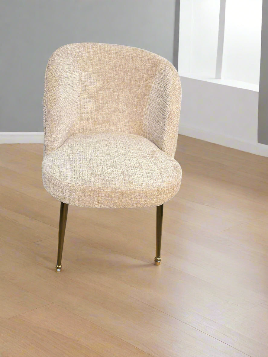 Plush Cafe Dining Chair