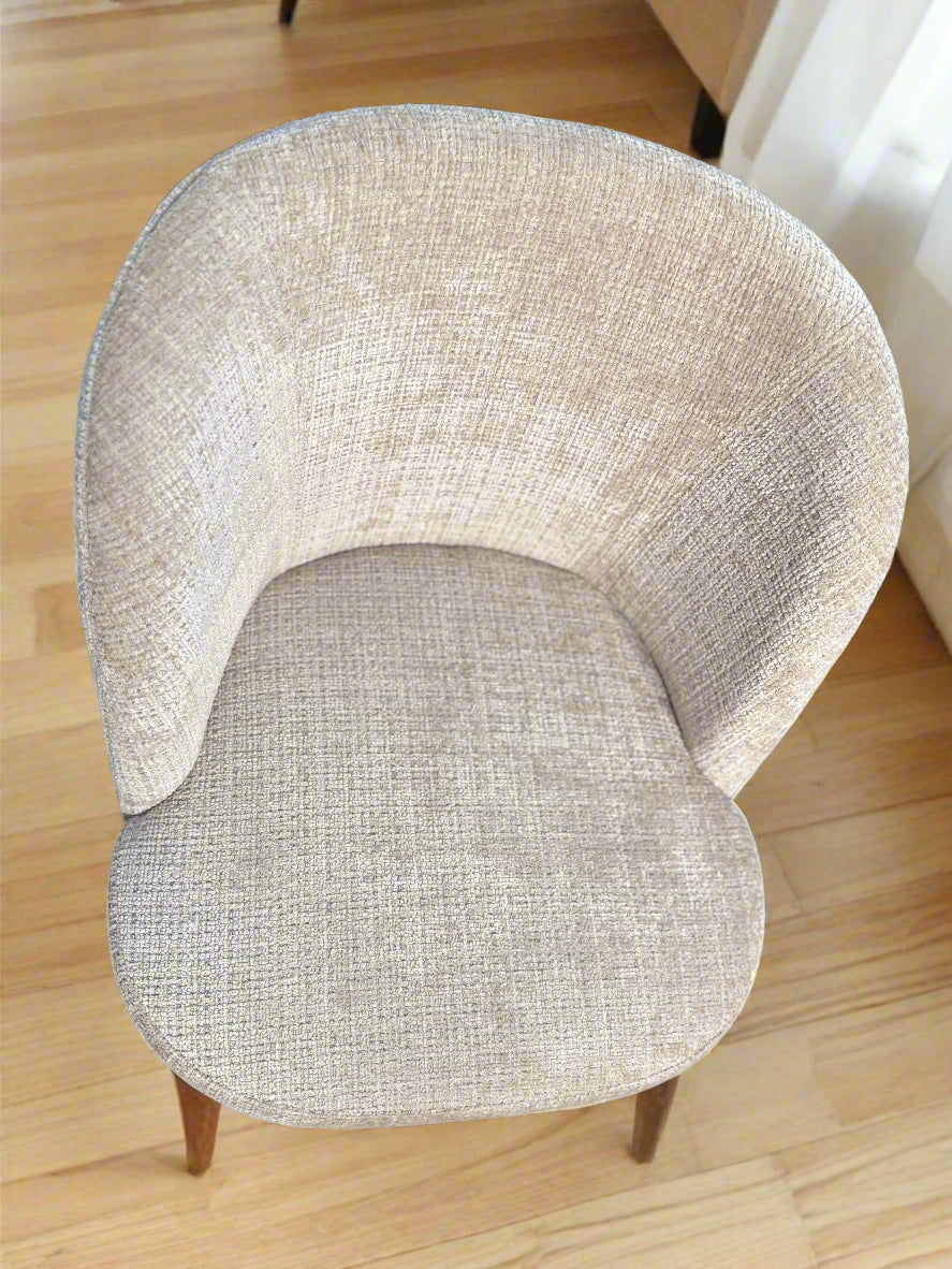 Plush Cafe Dining Chair