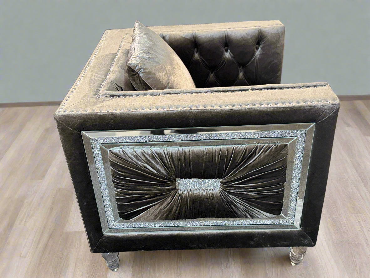 Crystal Royal Velvet Sofa 3&2&1&1