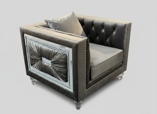 Crystal Royal Velvet Sofa Set 3&2&1&1