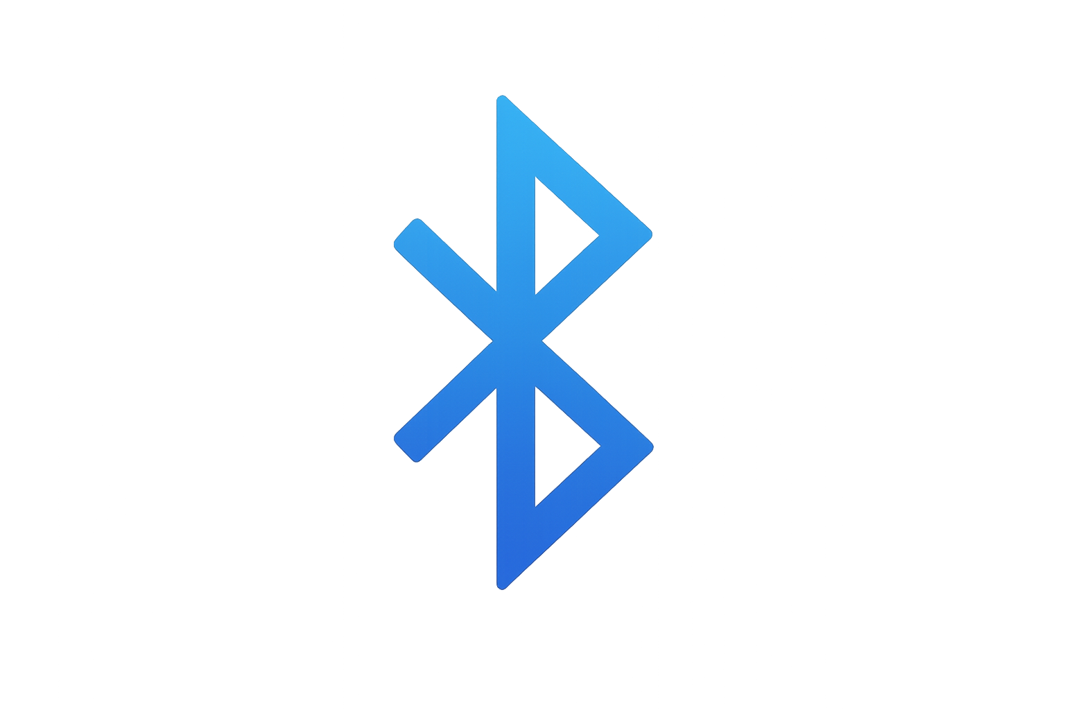 just put the same bluetooth image alone not on a bed